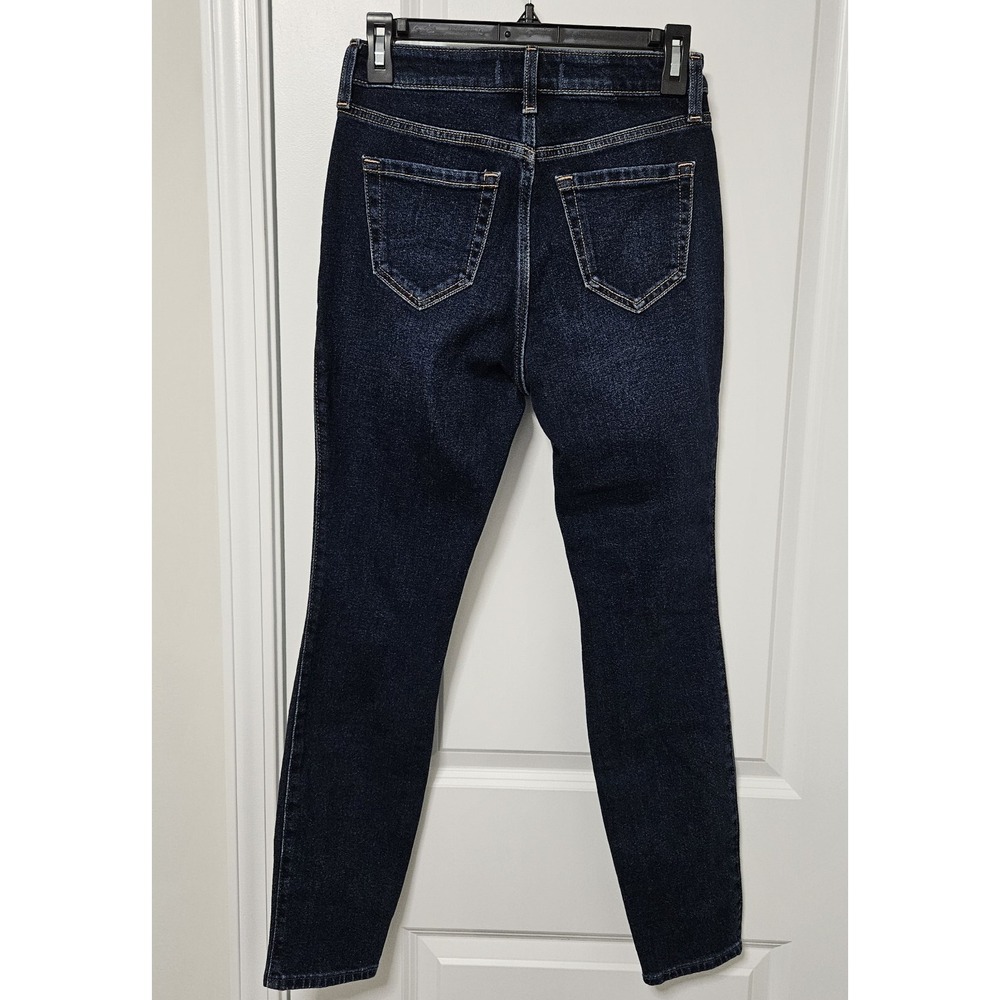 NWT Abercrombie &‎ Fitch Jeans Women's 0R (26x27) Blue The Skinny Distressed - Picture 11 of 11